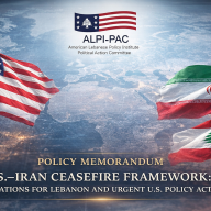 U.S.–IRAN CEASEFIRE FRAMEWORK: IMPLICATIONS FOR LEBANON AND URGENT U.S. POLICY ACTION